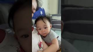 寶貝對媽咪撒嬌嬌 Baby acts coquettishly towards mommy [upl. by Einapets971]