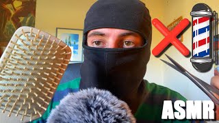 ASMR ROLEPLAY  LE COIFFEUR TE DÉTRUIT 💀😂 [upl. by Anitirhc]