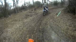 KTM 250 SX  Trail Riding with Rusty [upl. by Gerdi447]