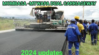 The New Mombasa  Mtwapa dual carriageway updates 2024 [upl. by Malvino]