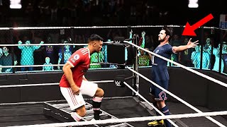 MESSI VS CR7🫨 WWE 2K24 LIVE🔴 [upl. by Aseral]