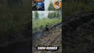 SnowRunner  Motorcycle Drown in the Mud snowrunner shorts truck offroad gameplay logitechg29 [upl. by Tadio404]