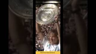 1988 Wimbledon Winner Martina Navratilova tennis viralvideo sportsinfospot [upl. by Jane692]