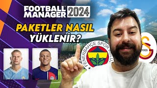 FM 24 Bedava Yüz Paketi Logo Paketi ve Güncel Kadro Yaması Nasıl Kurulur 🎮⚽ [upl. by Augustina]