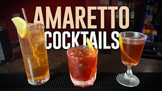 Discover 3 Underrated AMARETTO Cocktails 🥃 [upl. by Nauqat634]