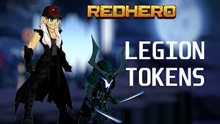 RedHero  AQW  COMO CONSEGUIR LEGION TOKENS [upl. by Eahsed]