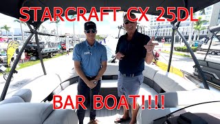 Starcraft CX25DL Bar Boat [upl. by Grof312]