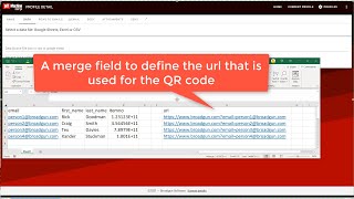 Mail merge with unique barcodes in each attachment [upl. by Vivi86]