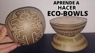 Totumos de ZARA Como hacer Eco Bowls o totumas para tomar guarapo [upl. by Solhcin]