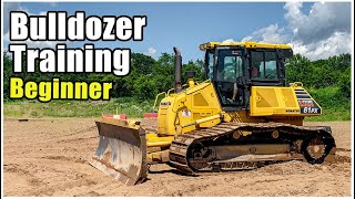 Bulldozer Training Beginner  Heavy Equipment Operator Training [upl. by Edmon]