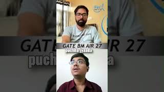 GATE Topper Suggestion To Other GATE Aspirants biomedicalengineering gate iit btech bsc [upl. by Aliber979]