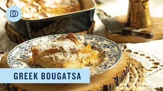 Greek Bougatsa Recipe Thessalonikis [upl. by Sandor]