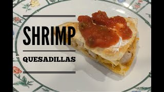 Easy Shrimp Quesadillas  Shrimp In The Air Fryer  John Eats Cheap [upl. by Arait798]