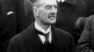 Neville Chamberlain trusts Adolf Hitler [upl. by Pressey]