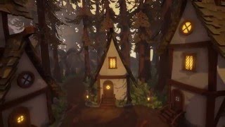 Stylized Environment in UE4 [upl. by Dnalkrik88]