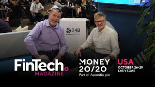 Exclusive interview with Kieran Draper CEO at B4B Payments USA  Money 2020 USA [upl. by Ennagrom]