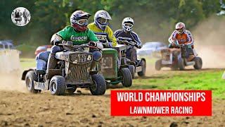 World Championships  Lawnmower Racing [upl. by Dnumyar]