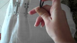 5 Different Styles for Hanging Curtains Ikea Ritva Drapes [upl. by Cedric]