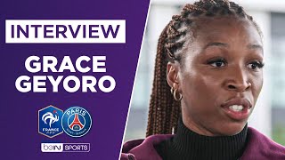 Interview  GRACE GEYORO se confie sur le PSG léquipe de France les JO et son début de saison [upl. by Ahsetel]