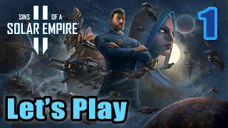 Sins of a Solar Empire 2  Lets Play  Medium Map 4 Players with Hard AIs  Full Gameplay [upl. by Hako]