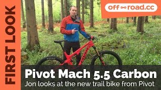 Pivot Mach 55 Carbon First Look [upl. by Malarkey538]