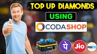 How to Top Up Diamonds in Free Fire Using CodaShop  CodaShop Se Diamond Top Up Kaise Kare 2024 [upl. by Newton334]