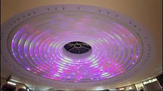 Stretch ceiling dome area Marina Mall Dubai [upl. by Asyral602]