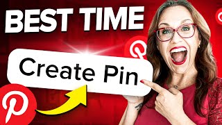 The Best Time To Pin On Pinterest Simple Trick To Blow Up Your Account [upl. by Leatri8]