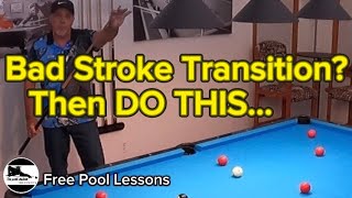 Pool stroke transition exercise free Pool lessons [upl. by Ylim]