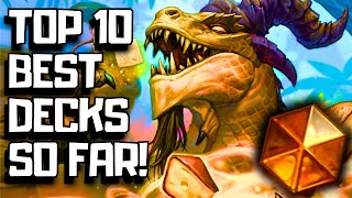 Best Hearthstone Decks In Perils In Paradise So Far [upl. by Ainel]