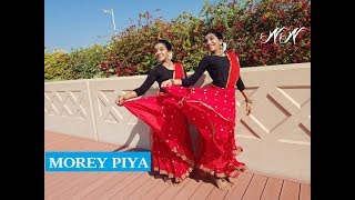 Morey Piya  Devdas  Dance Choreography  Nidhi and Neha [upl. by Nnaeiluj]