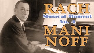 Rachmaninoff Six moments musicaux Op 16 No 4 Presto in E minor [upl. by Osric]