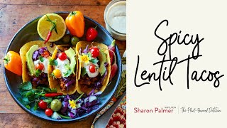 Spicy Lentil Tacos Vegan GlutenFree [upl. by Thistle]