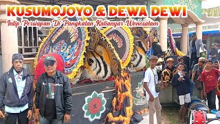 Intip Persiapan Barongan Kusumojoyo amp Dewa Dewi Di Pangkalan Kalianyar Wonosalam [upl. by Aiyram186]