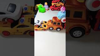 Car droppingBusTracktorToycarCar raceCatvideo  shorts car toys [upl. by Ffoeg]