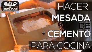 Como se coloca porcelanato de 120 x 60 cm en meson de cocina Tutorial para principiantes [upl. by Nylodam]