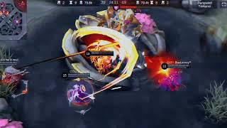 seketika lane of dawn sepi💀 buypreset mobilelegends mlbb gameplay war mytic [upl. by Nnalyrehs]