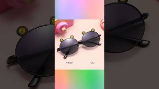 Childrens Cartoon Shape Fashion Vitality Metal Sunglasses [upl. by Brag]