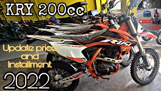 RUSI KRY 200cc Update price and Installment 2022 [upl. by Ellimac775]