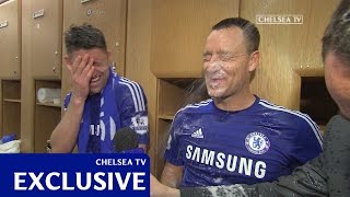 Terry and Cahill Champagne moment [upl. by Buskus414]