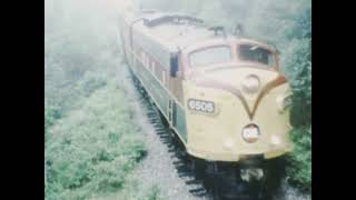 Travels With John  8mm Sound Film  North Conway Scenic RR New Hampshire USA 1990s NF4241 [upl. by Enriqueta941]