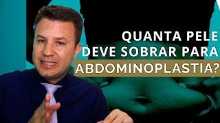 Qual a flacidez necessária para ABDOMINOPLASTIA  Dr Flávio Quinalha [upl. by Halas]