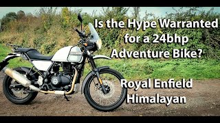 Is a 24bhp Adventure Bike Enough for 2022  Royal Enfield Himalayan [upl. by Aihsotal]