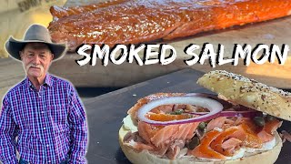 Smoked Salmon  Dry Brine Recipe for Flaky Flavorful Salmon [upl. by Tenaej]