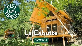 La Cahutte  Hébergement Toile amp Bois by Huttopia [upl. by Oynotna]