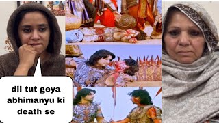 Mahabharat Episode 238  Part 1  Abhimanyu Death Scene  Pakistani Reaction [upl. by Harrell602]