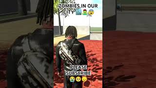 ZOMBIES IN OUR CITY 🏙️🧟‍♂️ gta indianabikedriving3d gtamods gtav gta5 [upl. by Johnston]