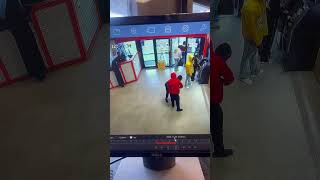 Gun drop in mall gun security atlanta drama enforcement laugh teens watch [upl. by Acinorav]