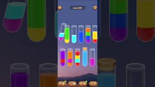 sort water puzzle color game 229mobilegametopvideosongbhojpurilevelcrossing watervideogame [upl. by Fanya]