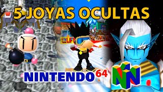 5 JOYAS ocultas de NINTENDO 64 que todo mundo se perdio [upl. by Yrovi]